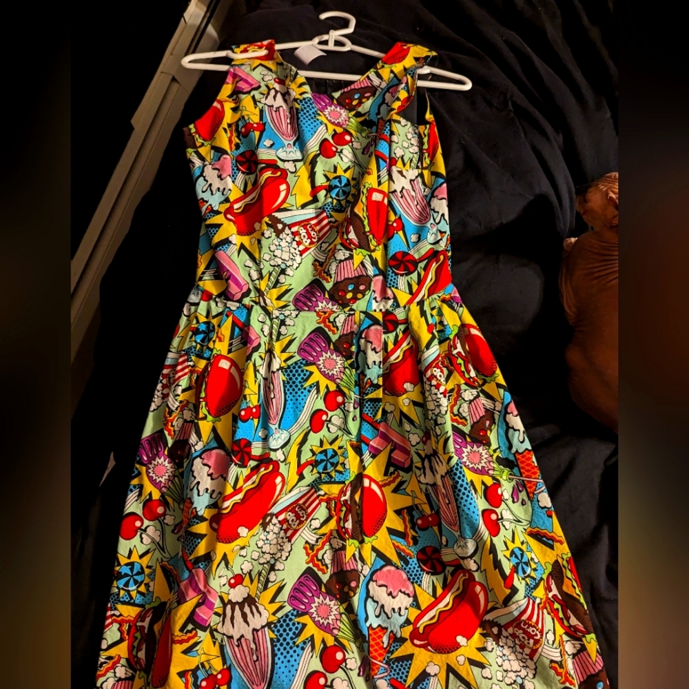 Fast food swing dress
